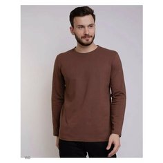 Лонгслив Uzcotton Premium, размер 42-44\XS, , Шоколадный