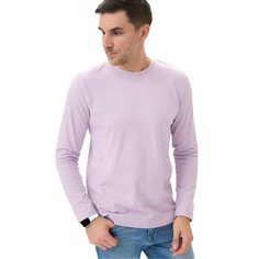 Лонгслив Uzcotton Premium, размер 46-48\M, , лиловый