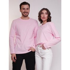 Лонгслив Uzcotton Premium, размер 64-66\5XL, , розовый