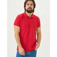 Поло Uzcotton, размер 42-44\XS, красный