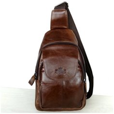 Сумка кросс-боди , коричневый Нет бренда