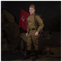 ТМ ВЗ Военный костюм солдата ВОВ мужской, 36/146 Воензаказ