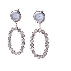 Серьги с подвесками Moon Paris, золотой