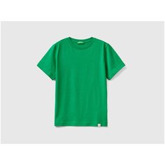 Футболка UNITED COLORS OF BENETTON, размер 150 (XL), зеленый 108