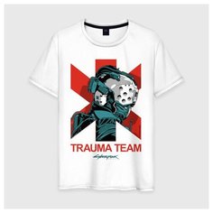 Футболка, размер XL, белый Нет бренда