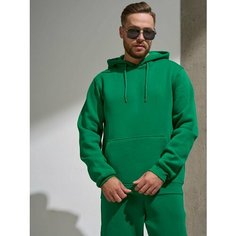 Худи Uzcotton Premium, размер 48-50\L, , зелёный