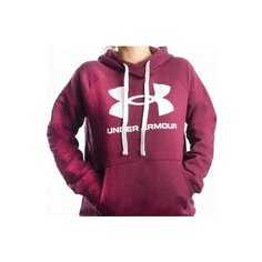 Худи Under Armour W Rival Fleece Logo Hoodie, размер MD, , бордово-красный