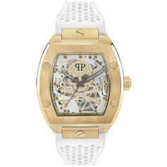 Наручные часы PHILIPP PLEIN The Skeleton, белый/золотистый
