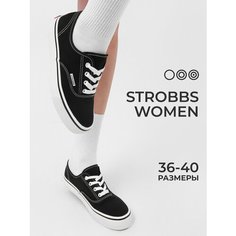 Кеды STROBBS, размер 36, черный