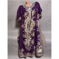 Платье , размер 54-64, фиолетовый P.S.O Plus Shop Online