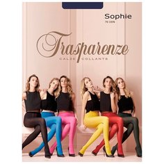 Колготки Trasparenze Sophie, 70 den, размер 2, коричневый