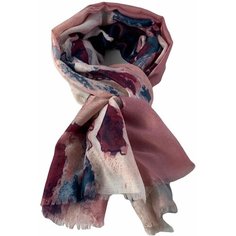Шарф Florento для женщин,180х84 см, one size, коралловый