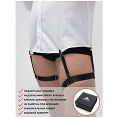 Подтяжки GENTLETEAM для мужчин, черный