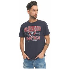 Футболка Atributika & Club Washington Capitals, размер S, синий