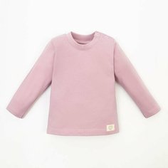 Футболка Крошка Я Basic line, размер 68-74, розовый