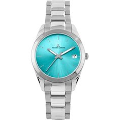 Наручные часы JACQUES LEMANS Classic, бирюзовый/серебристый