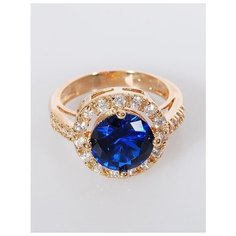 Кольцо Lotus Jewelry, шпинель, размер 19, синий