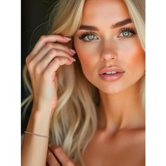 Браслет-цепочка ZOLOTO.GOLD, красное золото, 585 проба, длина 17 см., красный