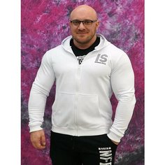 Толстовка Inferno Style Толстовка на молнии INFERNO style Т-001-000, размер 2XL, , белый