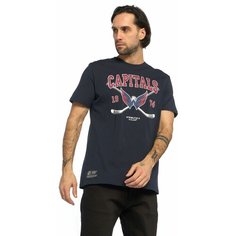 Футболка Atributika & Club Washington Capitals, размер M, синий