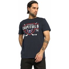 Футболка Atributika & Club Washington Capitals, размер S, синий