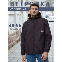 Ветровка MowGear, размер 54/182, черный