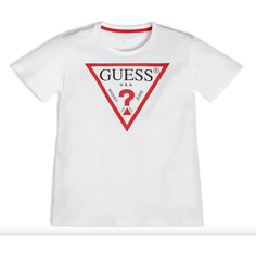 Футболка GUESS SS T-Shirt_Core, , размер 8 лет, белый