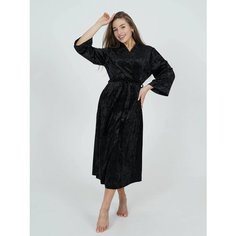 Халат LOVETEX.STORE, размер 48, черный