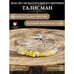 Браслет Gold Tree, оникс, кахолонг, лунный камень, авантюрин, яшма, цитрин, аметист, малахит, 1 шт., размер 16 см, диаметр 6 см, серебристый
