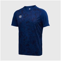 Футболка спортивная Umbro, размер s, темно-синий
