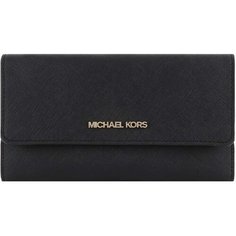 Сумка клатч MICHAEL KORS, фактура зернистая, black