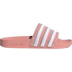 Шлепанцы adidas, размер 8, розовый