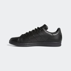 Кеды adidas Black Future Stan Smith, полнота F (EU)/ на среднюю стопу, размер 4 UK, чёрный