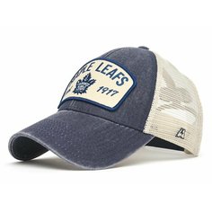 Бейсболка Atributika & Club Nhl Toronto Maple Leafs для мужчин и женщин, размер 55-58, синий