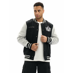 Бомбер Atributika & Club Los Angeles Kings, размер XXL, черный/серый