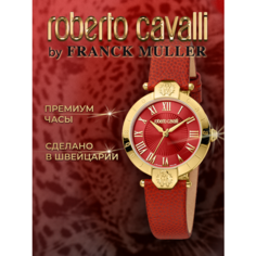 Наручные часы Roberto Cavalli by Franck Muller Logo, красный