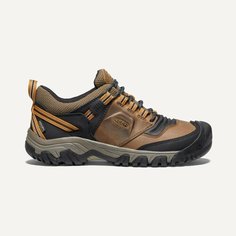 Кроссовки KEEN RIDGE FLEX WP, размер RU 41 US 8.5, коричневый