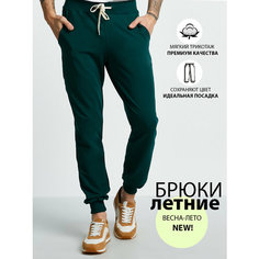 Брюки джоггеры R&K, размер XL 50-52, темно-зеленый