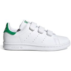 Кеды adidas Originals Stan Smith CF C, размер 11K UK, cloud white/cloud white/green