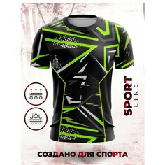 Футболка Evofox, размер S, желтый, зеленый, черный
