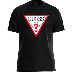 Футболка GUESS, размер 52/XL, черный