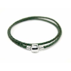Браслет Handinsilver ( Посеребриручку ), 1 шт., размер 40 см, зеленый
