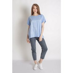 Футболка Lika Dress, размер 56, голубой