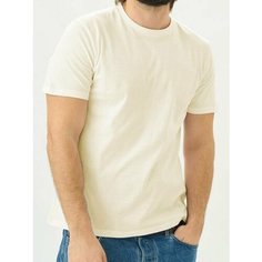 Футболка Uzcotton Premium, размер 42-44\XS, молочный