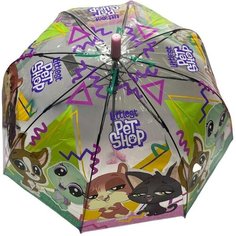 Зонт-трость GALAXY OF UMBRELLAS, зеленый/розовый