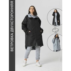 Ветровка Y.GO, размер S-M, черный/серый
