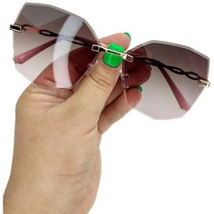 Солнцезащитные очки , розовый Оптик Хаус