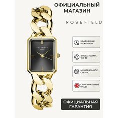 Наручные часы Rosefield The Octagon, золотой/черный