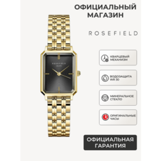 Наручные часы Rosefield The Octagon, золотой/черный