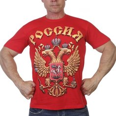 Футболка ВОЕНПРО, размер 42 (XXS), красный